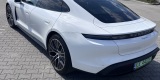 Białe Porsche Taycan | Auto do ślubu Kraków, małopolskie - zdjęcie 3
