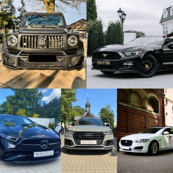 Jaguar Mercedes Mustang Audi | Auto do ślubu Poznań, wielkopolskie