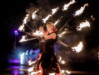 Azislight Teatr ognia | Teatr ognia Dąbrowa Górnicza, śląskie