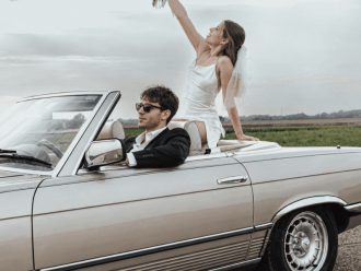 Klasyczny Mercedes sl, cabrio | Auto do ślubu Toruń, kujawsko-pomorskie