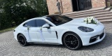 Białe Porsche Panamera 4S | Auto do ślubu Kraków, małopolskie - zdjęcie 6