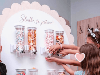 Słodka Ścianka Candy Wall - Żaneta | Unikatowe atrakcje Częstochowa, śląskie
