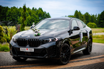 Czarne BMW X6 Pakiet M | Auto do ślubu Olsztyn, warmińsko-mazurskie