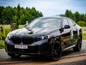 Czarne BMW X6 Pakiet M | Auto do ślubu Olsztyn, warmińsko-mazurskie