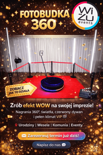 WiZu-Events Fotobudka 360 | Fotobudka na wesele Bestwina, śląskie