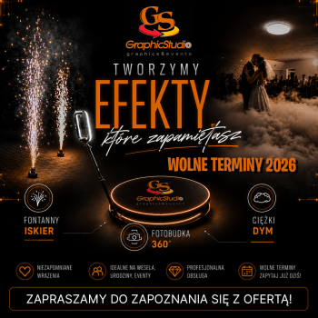 GraphicStudio Fotobudka 360 | Fotobudka na wesele Chęciny, świętokrzyskie