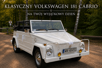 White Classic Cabrio | Auto do ślubu Warszawa, mazowieckie