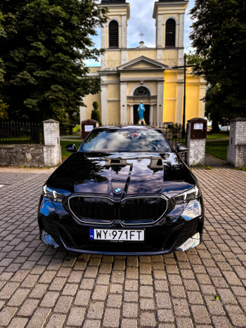 BMW G60 do ślubu | Auto do ślubu Płock, mazowieckie