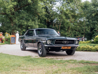 Highland Green Ford Mustang 1967 v8 | Auto do ślubu Warszawa, mazowieckie