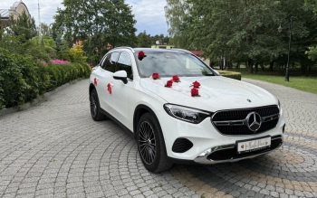 Mercedes GLC biały | Auto do ślubu Gliwice, śląskie