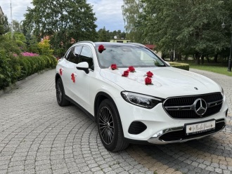 Mercedes GLC biały | Auto do ślubu Gliwice, śląskie