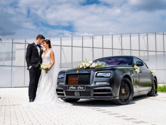 Rolls Royce Wraith | Auto do ślubu Kraków, małopolskie