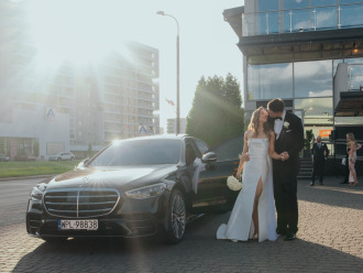 Mercedes S 350d lub Mercedes S 450d | Auto do ślubu Białystok, podlaskie