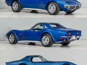 CORVETTE C3 V8 z 1970 roku | Auto do ślubu Poznań, wielkopolskie