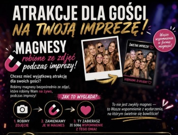 Wkręceni - fotomagnesy na żywo | Unikatowe atrakcje Płock, mazowieckie