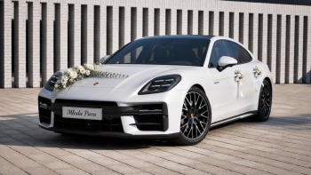 Porsche Panamera 2027 Białe | Auto do ślubu Lubin, dolnośląskie