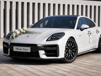 Porsche Panamera 2027 Białe | Auto do ślubu Lubin, dolnośląskie