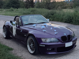 Atelier de Moments - BMW Z3 Cabrio | Auto do ślubu Warszawa, mazowieckie