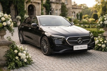 Mercedes E-Klasa z szoferem | Auto do ślubu Warszawa, mazowieckie