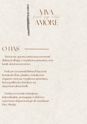 Viva Amore | Oprawa muzyczna ślubu Zdroje, kujawsko-pomorskie