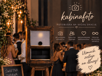 FOTOBUDKA KABINAFOTO | Fotobudka na wesele Bielsk Podlaski, podlaskie