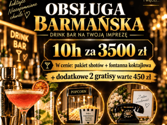 MOBILNIE Mariusz Mróz | Barman na wesele Kraków, małopolskie