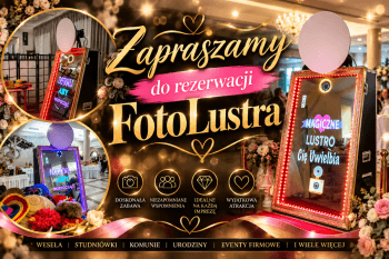 Magia w Obiektywie - FotoLustro | Fotobudka na wesele Sławno, zachodniopomorskie