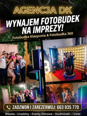 Agencja DK - Fotobudka | Fotobudka na wesele Nysa, opolskie