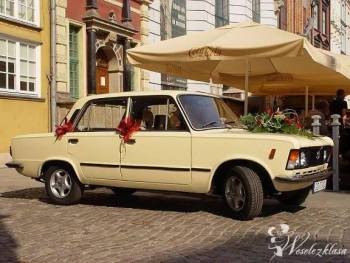 Zabytkowy Fiat 125p do Ślubu, Samochód, auto do ślubu, limuzyna Gdańsk