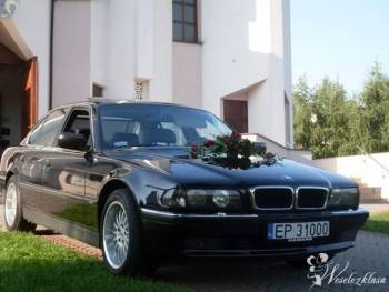 *BMW 740i* , Samochód, auto do ślubu, limuzyna Piotrków Trybunalski