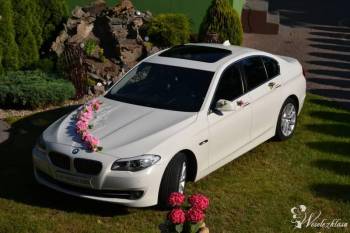 Auto do ślubu BMW F10 *Biała*, Samochód, auto do ślubu, limuzyna Mińsk Mazowiecki