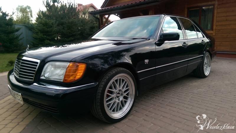 Granatowy Mercedes W140 S 420 V8 | Auto do ślubu Łódź, łódzkie - zdjęcie 1