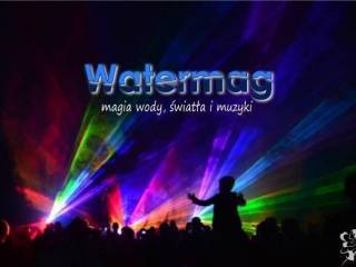 Watermag - tańcząca fontanna, pokaz laserowy i film na ekranie wodnym,  Lublin