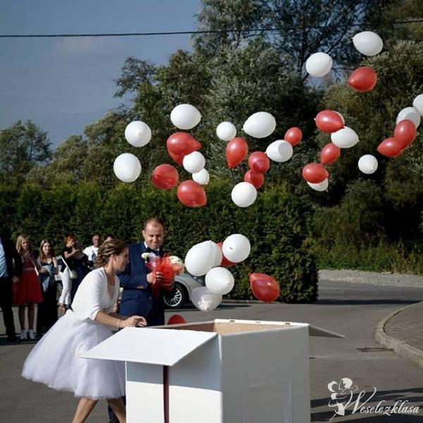 Balony z helem w pudełku / balony świecące / Napis Love | Balony, bańki mydlane Rzeszów, podkarpackie - zdjęcie 1