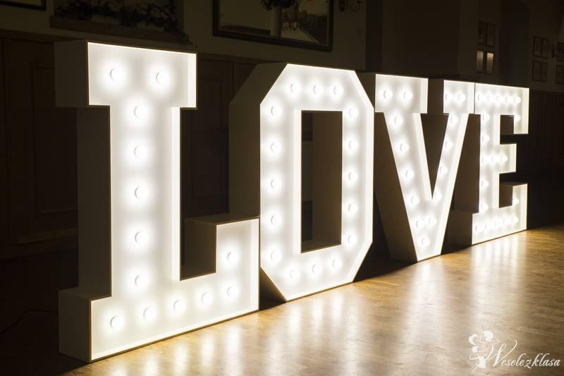Napis świetlny Love wys. 120cm wynajem sprzedaż | Dekoracje światłem Gliwice, śląskie - zdjęcie 1