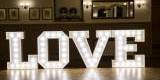 Napis świetlny Love wys. 120cm wynajem sprzedaż | Dekoracje światłem Gliwice, śląskie - zdjęcie 4