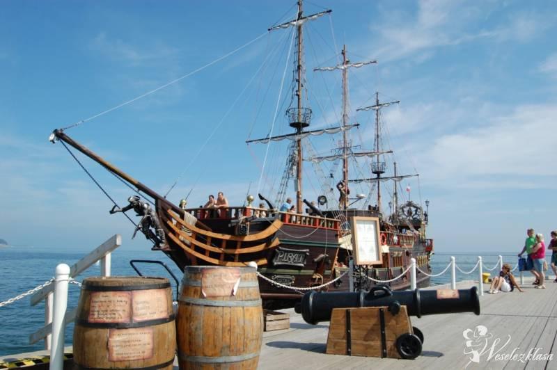 Statek Pirat wesele, zaślubiny, poprawiny, sesja , Ustka - zdjęcie 1