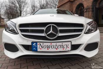 Mercedes C Klasa biała perła | Auto do ślubu Chorzów, śląskie