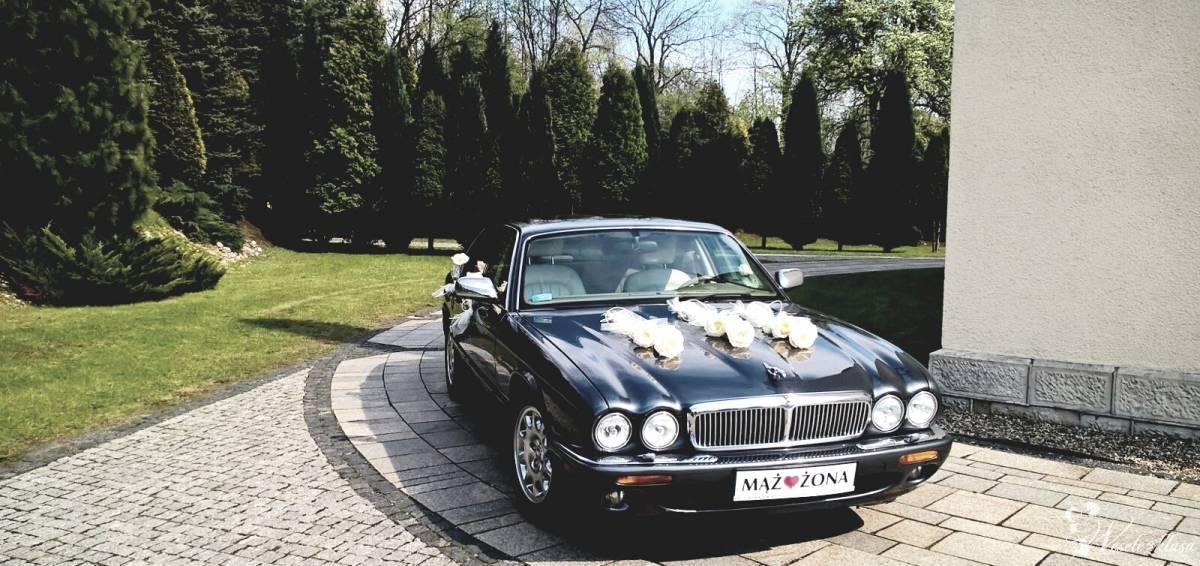 JAGUAREM do ślubu wyjątkowy grafitowy JAGUAR Xj od firmy FotoZiombek, Oświęcim - zdjęcie 1