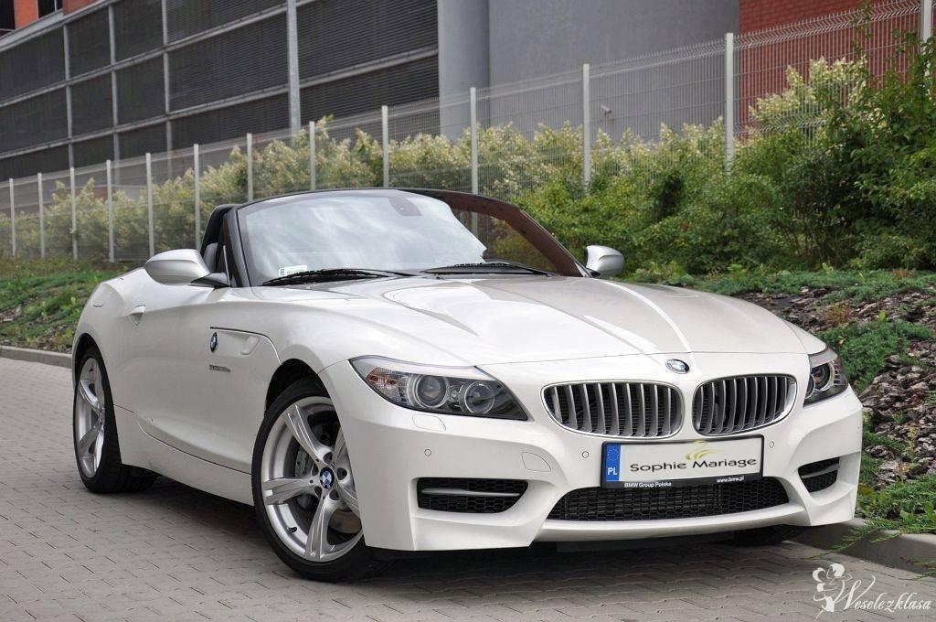 piękne BMW z4 w kolorze *biała* perła | Auto do ślubu Tarnowskie Góry, śląskie - zdjęcie 1