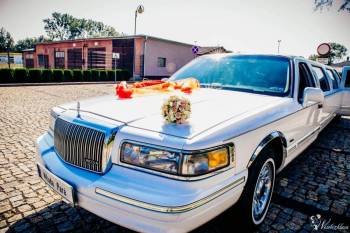 Wynajem Luksusowej Limuzyny Lincoln do Ślubu, Samochód, auto do ślubu, limuzyna Krobia