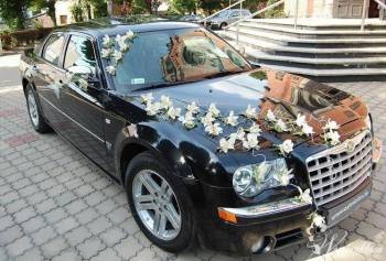 Czarny Chrysler 300C - 350,00 zł ZA CAŁÓŚĆ, Samochód, auto do ślubu, limuzyna Olkusz