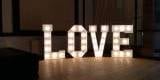 Podświetlany napis LOVE - dekoracja weselna, Przasnysz - zdjęcie 2