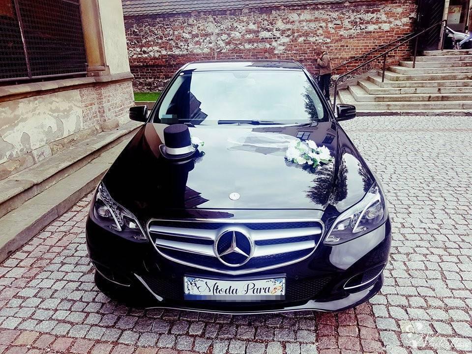 Luksusowy Mercedes E220 na ślub, wesele | Auto do ślubu Kraków, małopolskie - zdjęcie 1