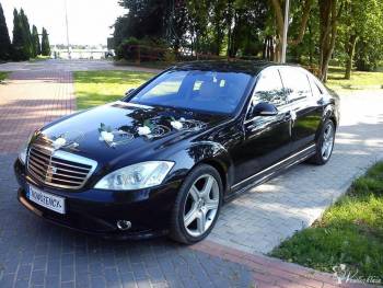 GOLD TAXI - Mercedes S-class W221 / Busy dla gości , Samochód, auto do ślubu, limuzyna Chałupy