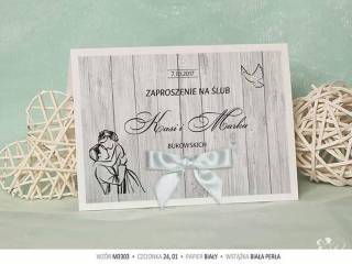 Kartki na ślub, zaproszenia ślubne weselne na wesele SZYBKO,  Leszno