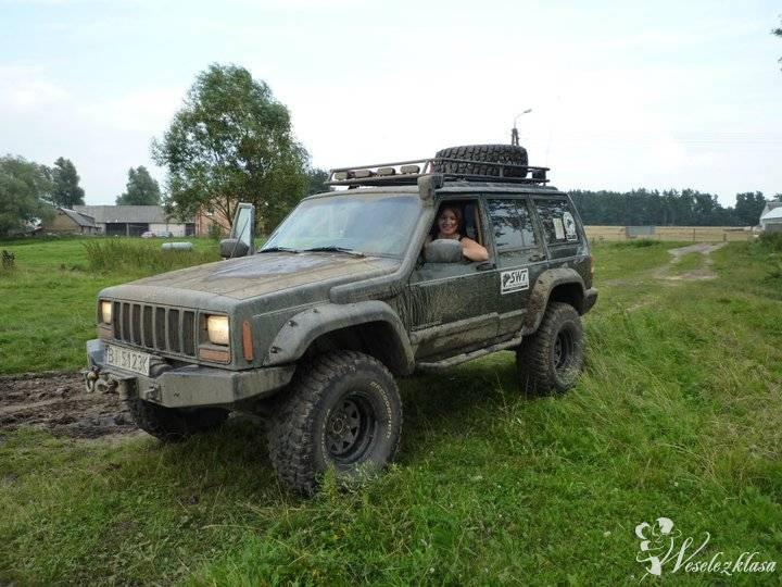 JEEP 4X4 XJ przerobiony duży przeprawowy Jeep XJ  | Auto do ślubu Białystok, podlaskie - zdjęcie 1