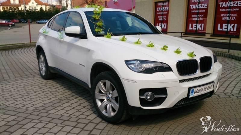 Luksusowe BMW X6 w białym kolorze | Auto do ślubu Kraków, małopolskie - zdjęcie 1