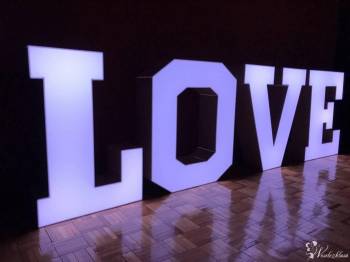 Ledowy napis LOVE :), Napis Love Brzesko