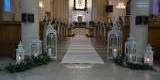 Latarnie drewniane, lampiony , dekoracja kościoła, dekoracje ślubne | Dekoracje ślubne Skawina, małopolskie - zdjęcie 4
